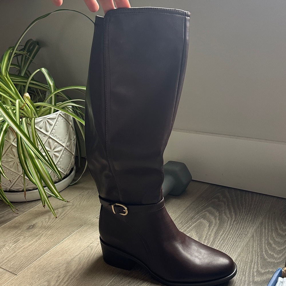 White Mountain Dark Brown Over the Knee Boots